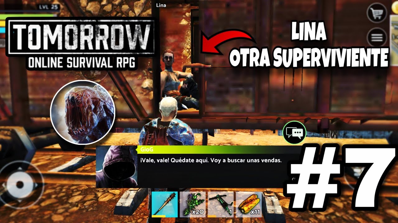 TOMORROW SURVIVAL - "LINA" OTRA SUPERVIVIENTE #7 GAMEPLAY