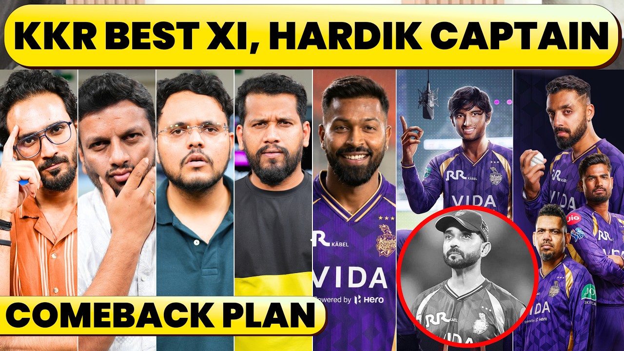 THIS KKR WILL DO WONDERS, HARDIK PANDYA CAM GREEN SWAP OPTION & BEST XI FOR KKR FOR COMEBACK