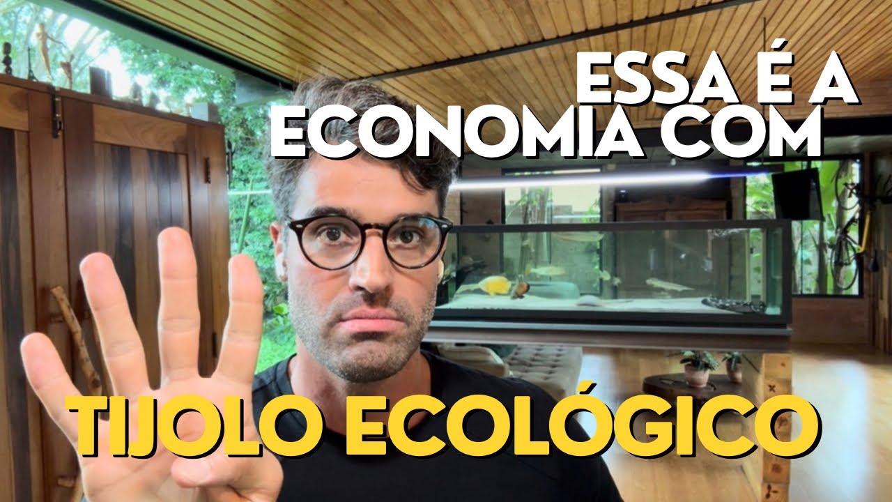 Até 40% ￼de 4%: essa é a economia do tijolo ecológico que ninguém te conta 