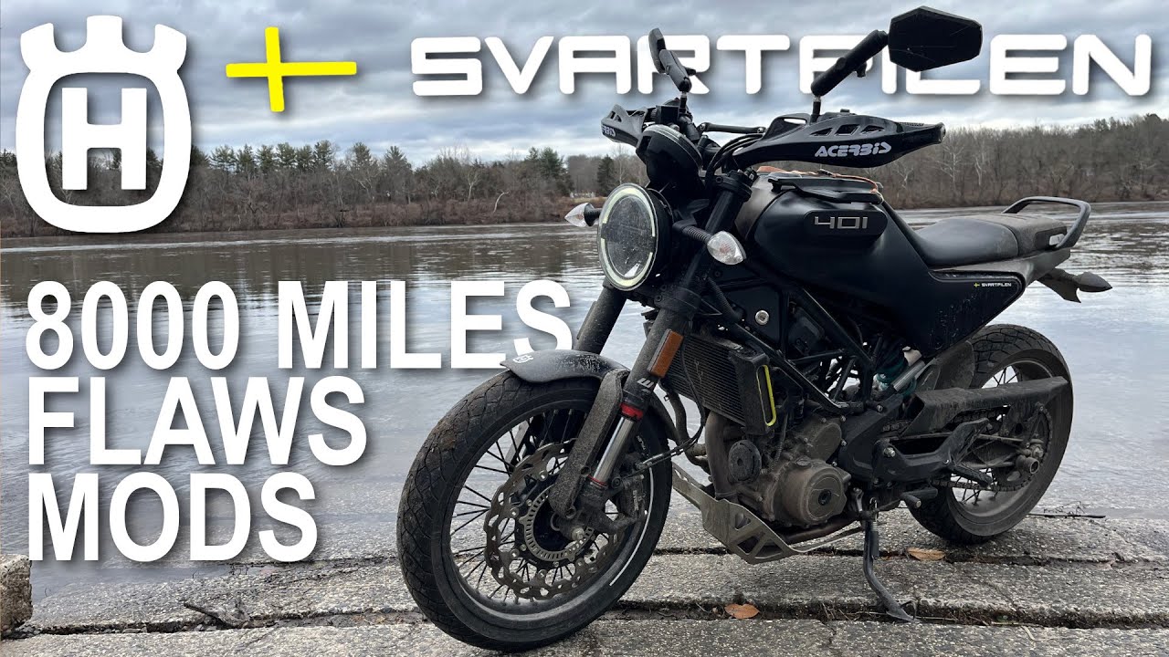 The 2023 Svartpilen 401:  2 years and 8000 miles. 