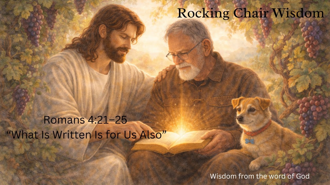 Romans 4:21–25 — “What Is Written Is for Us Also”