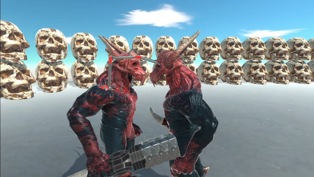 Kozarog The Demon Weaponized VS all Units Animal Revolt Battle Simulator