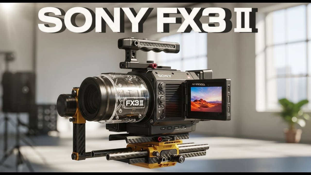 Sony FX3 II Release Date: 12K Sensor, The New King of Cinema Line?