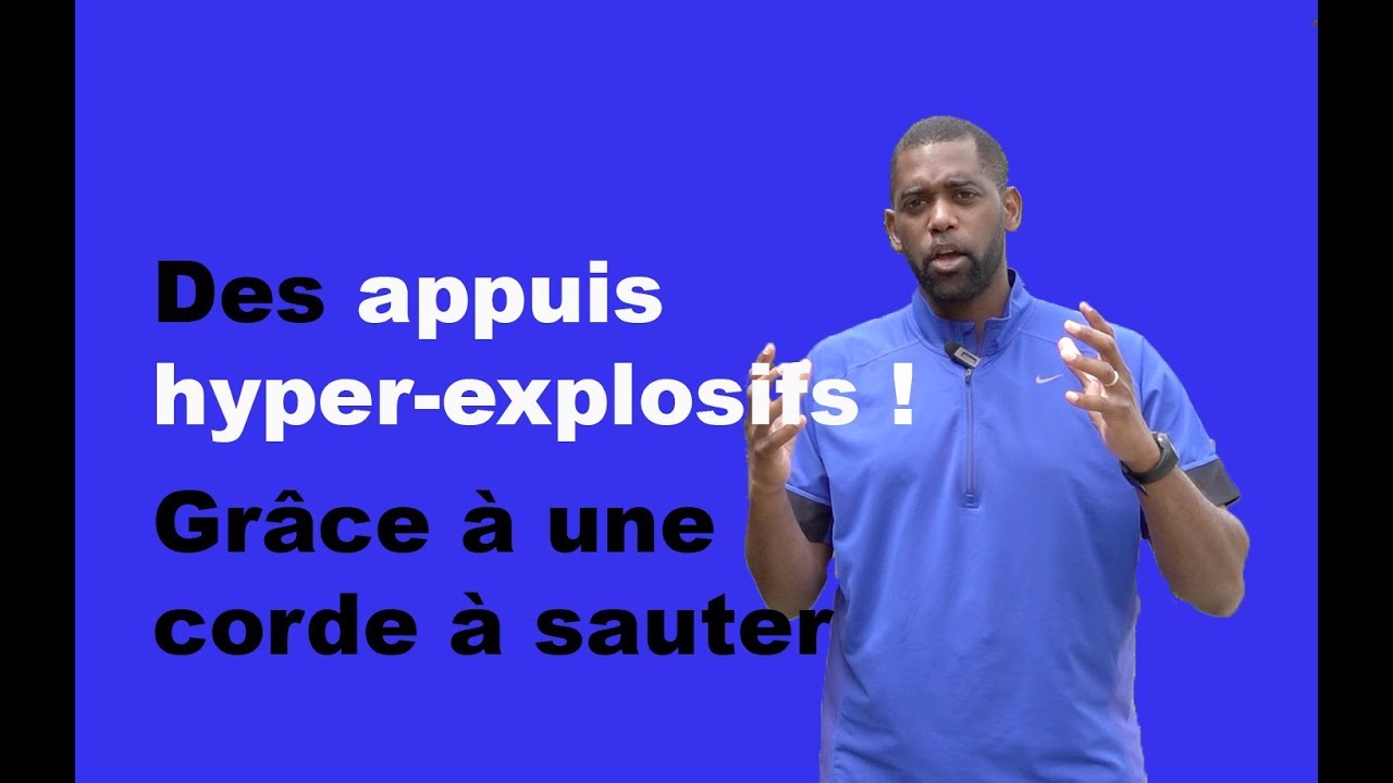 Des appuis explosifs grâce à la corde à sauter !