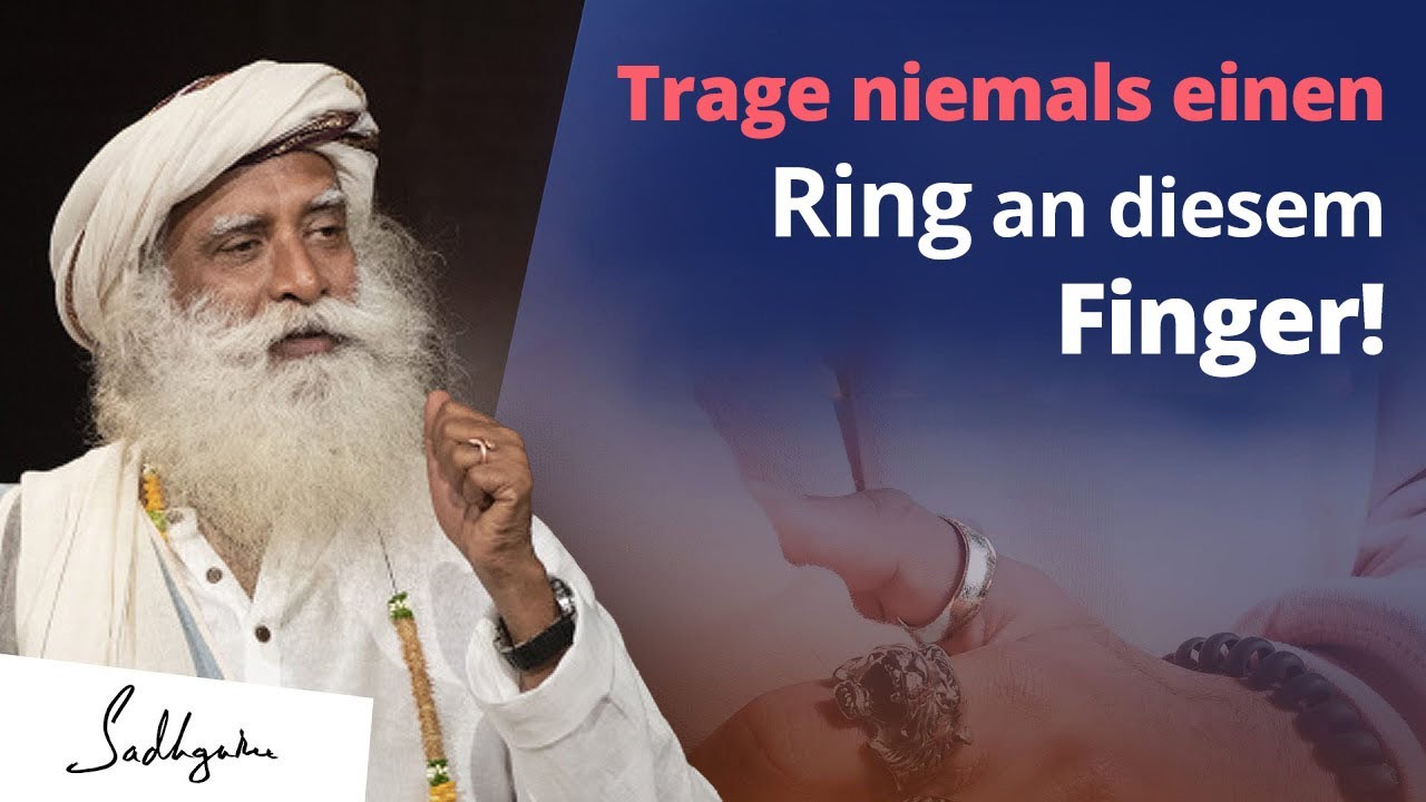 Wie kann ein Ring negative Einflüsse auf dich haben? | Sadhguru