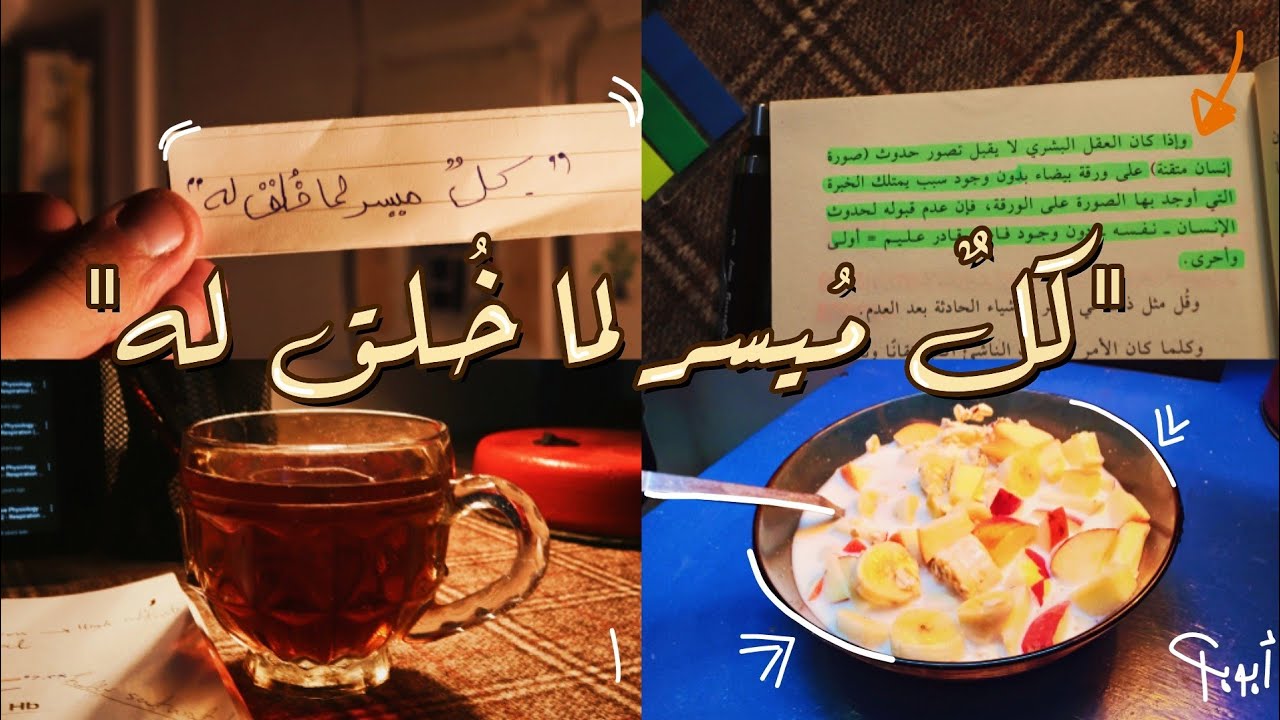 كلٌ مُيسر لما خُلق له
