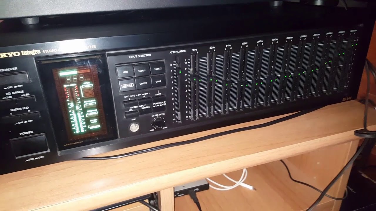 Equalizzatore grafico Onkyo Integra EQ 540