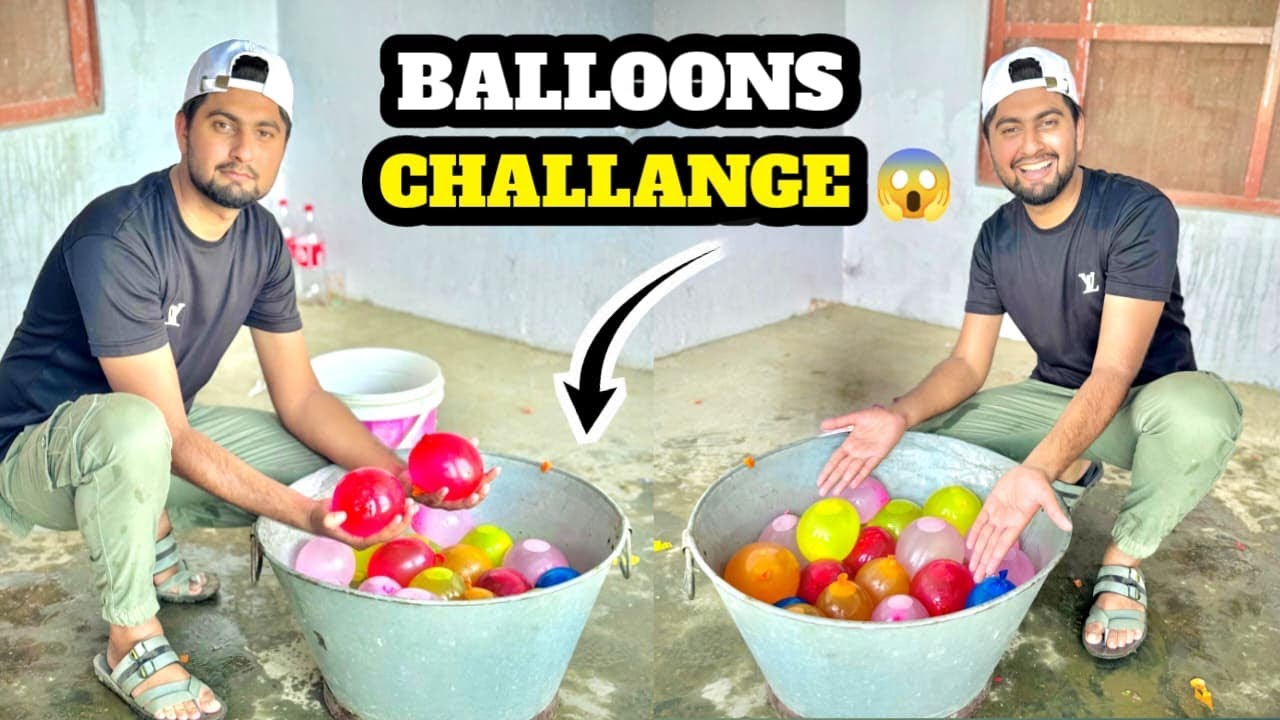 Bilal Rona lag para 😂 Cousins ko Heavy pani wala ballons mara