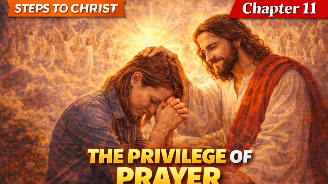 The Privilege of Prayer | Steps To Christ Ch. 11 ✨ #spirituality #jesus  #dailydevotional  #bible