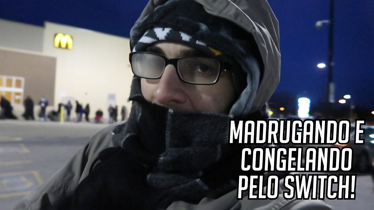 ACORDAMOS DE MADRUGADA E CONSEGUIMOS O NINTENDO SWITCH...