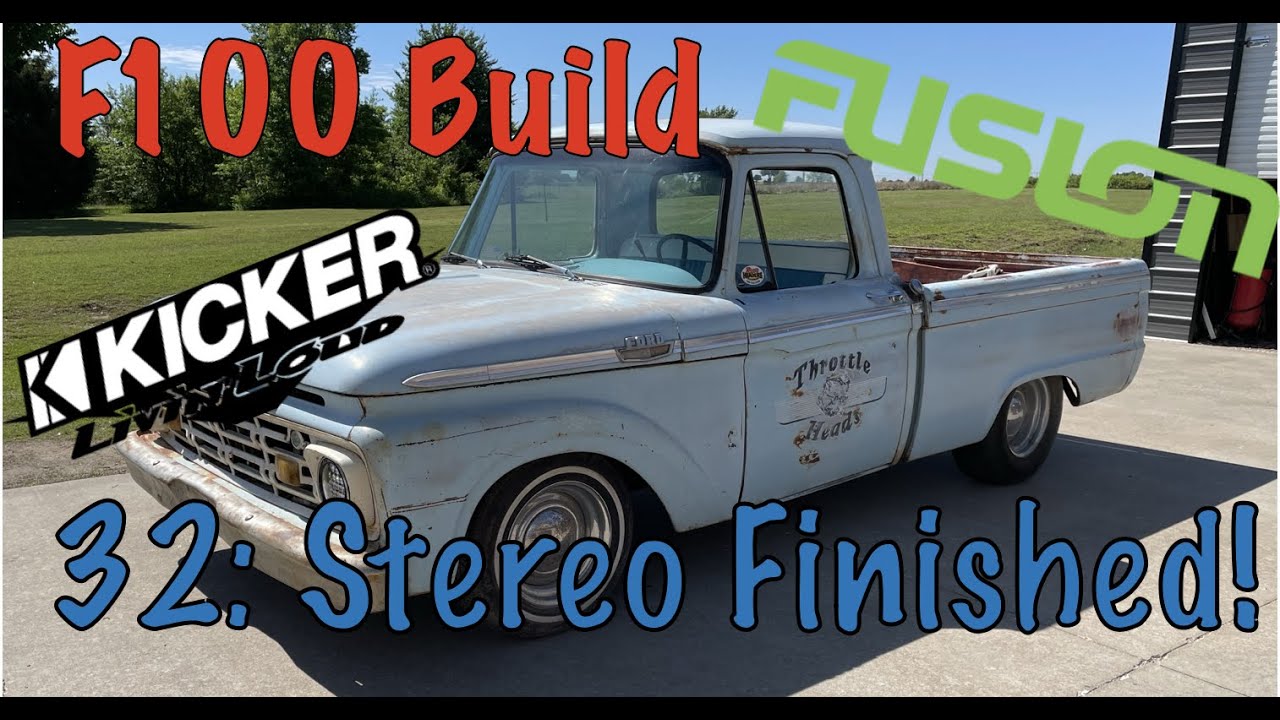 '64 F100 Build! Part 32: Stereo Finished!