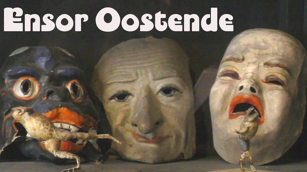 Ensorhaus Ensorhuis Oostende James Ensor 1860-1949 Maler der Masken Symbolismus  Expressionismus