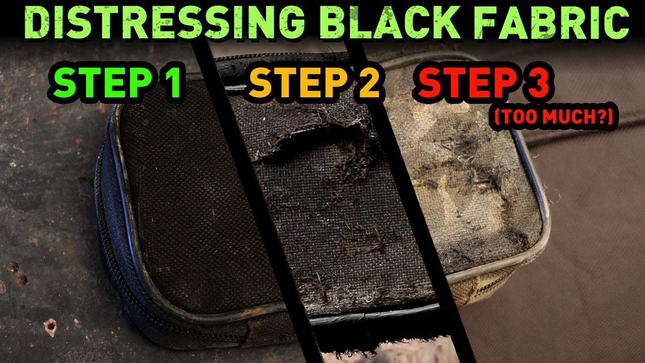 BLACK CLOTHES for post-apoc costumes? Yes - here´s how!