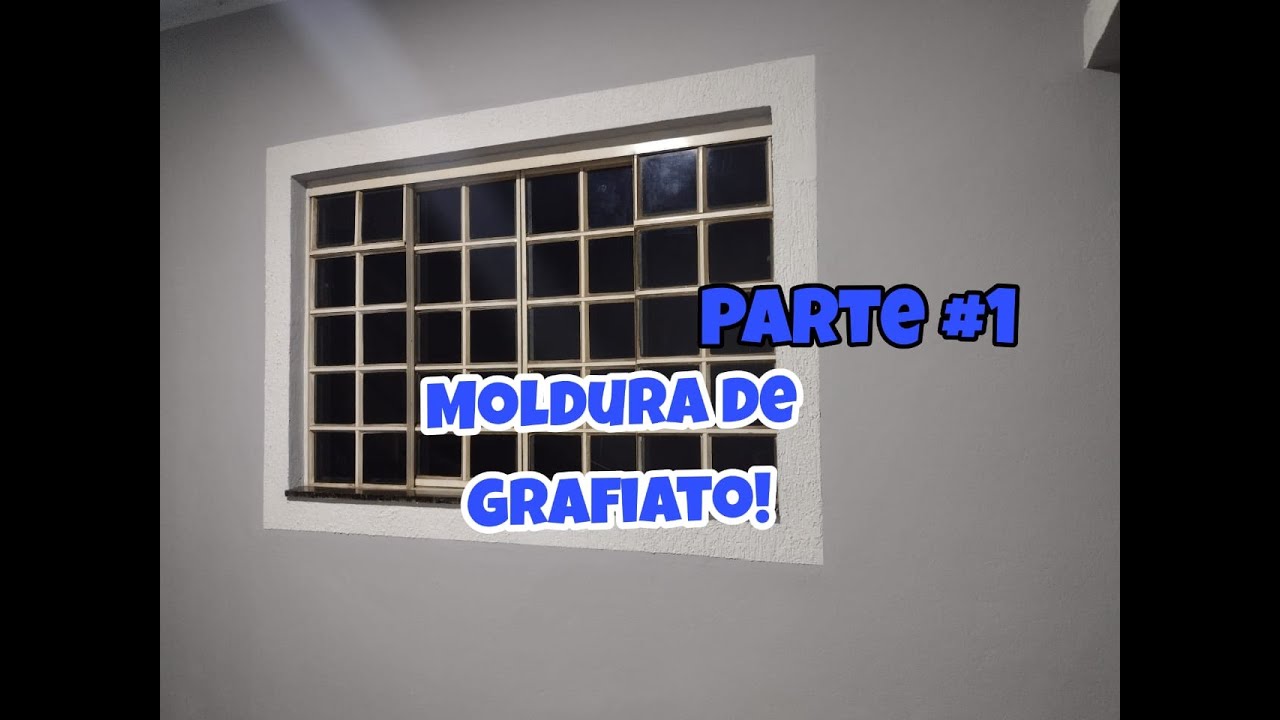 Grafiato Passo a passo   Faça vc mesmo.1#diariodeobra #samuelborgesconstrucões