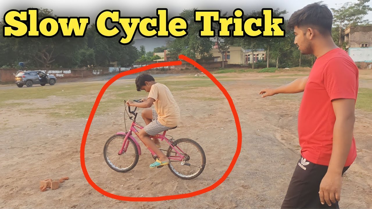 How to win slow cycle race | Slow cycle tricks