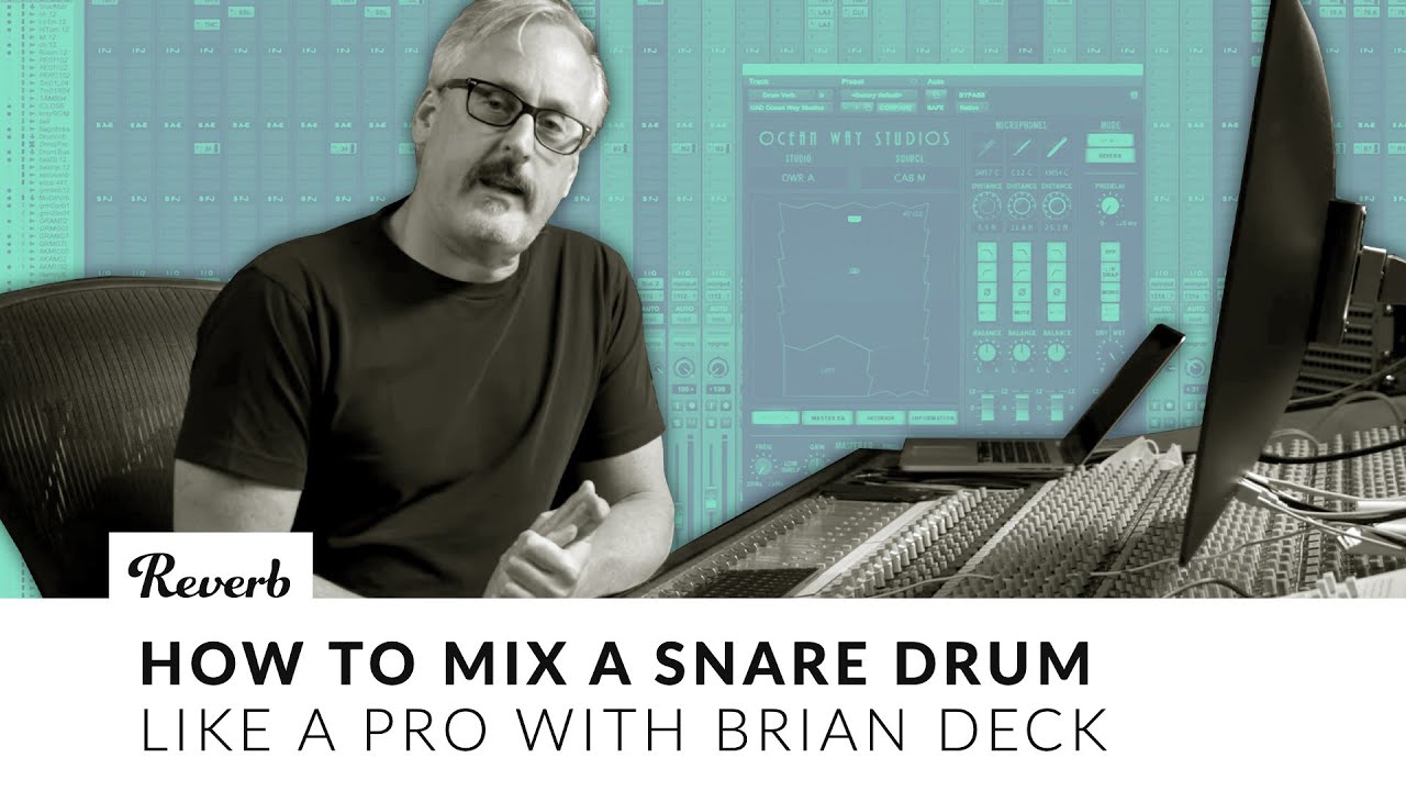 Mixing Snare Drums Like A Pro | With Brian Deck
