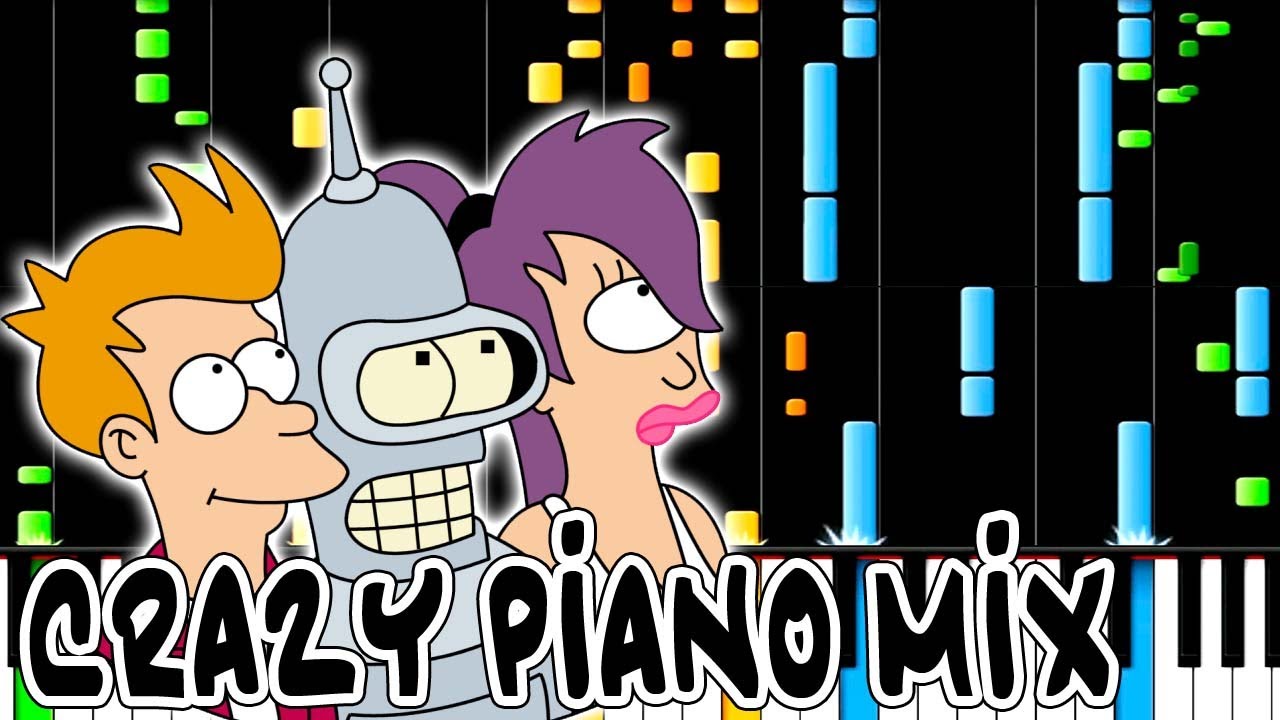 Crazy Piano Mix! FUTURAMA Main Theme [C.Tyng Remix]