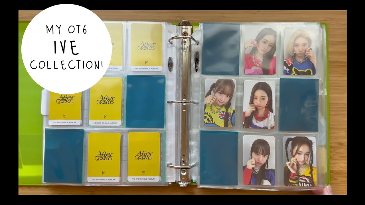 my ot6 IVE collection! + storing After Like inclusions
