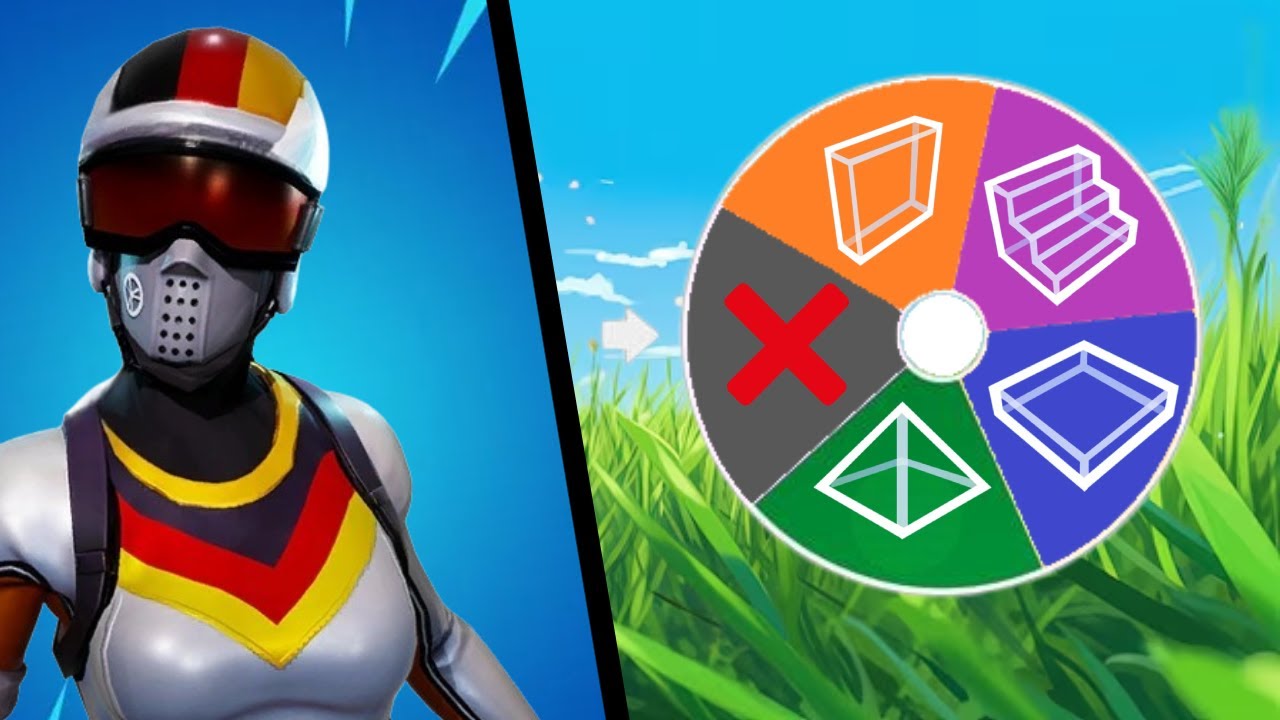 Défi La ROUE 🎡 décide de mon build sur Fortnite Chapitre 7 😱 j’ai le droit qu’à un seul ! ⚠️