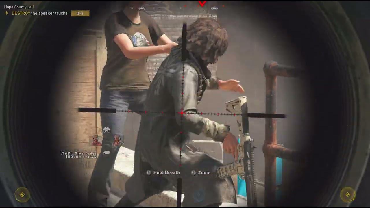 Protegiendo la cárcel. Far Cry 5