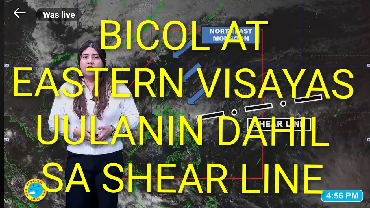 PAGASA WEATHER UPDATE JAN. 31, 2026 5 PM | #weather #dostpagasa #news #amihan #shearline #viral 