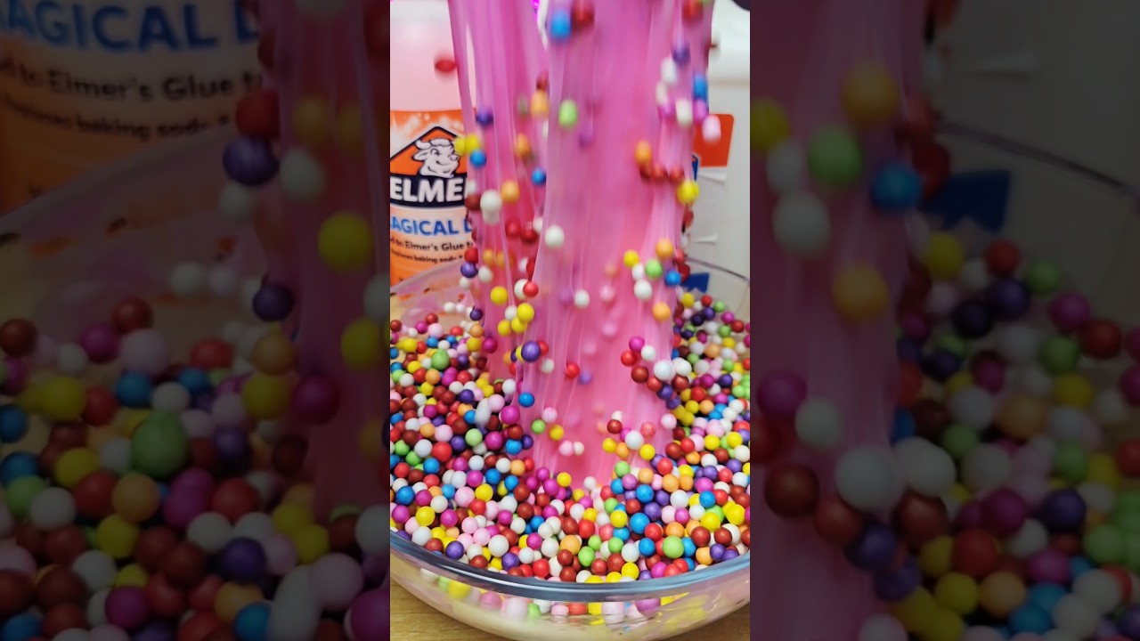 DIY Crunchy Slime With Elmer's Glue and Magical Liquid