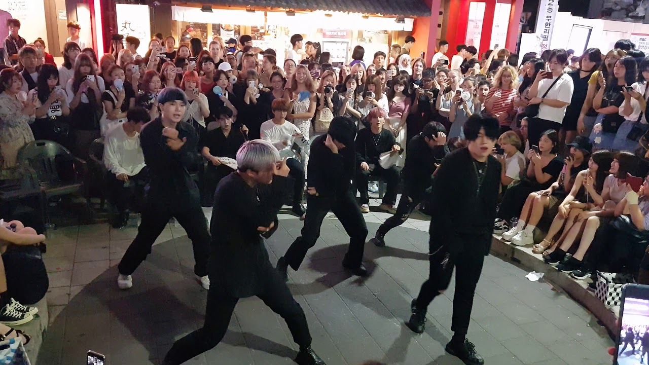 20190810 홍대 오늘 킹덤즈-오루트(kingdoms-O_Route) 버스킹 02 - 에이스 (A.C.E) - 언더커버 (UNDER COVER) 1부 막곡
