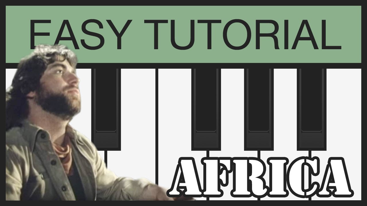 Africa (Toto) | EASY Piano Tutorial | Melodica | Slow