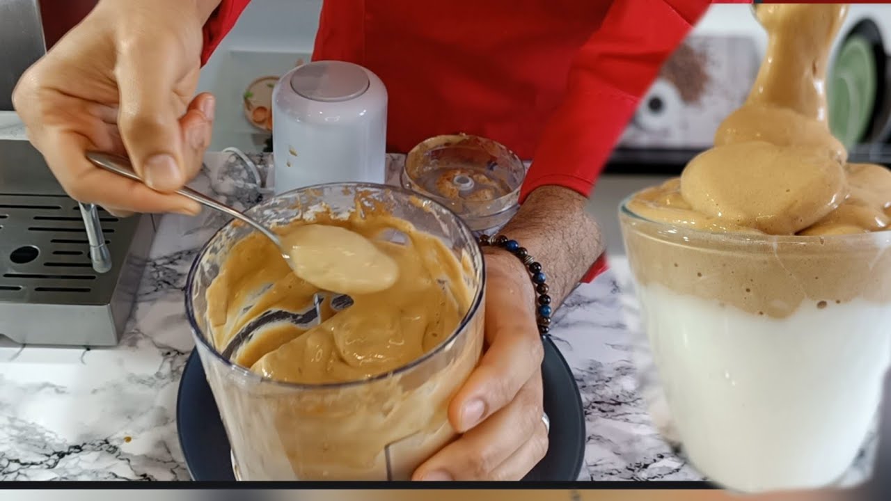 القهوة حولتها الى كريم بدون سكر مكون عجيب جديد في مطبخك غدي نفعكم جميعا 😍