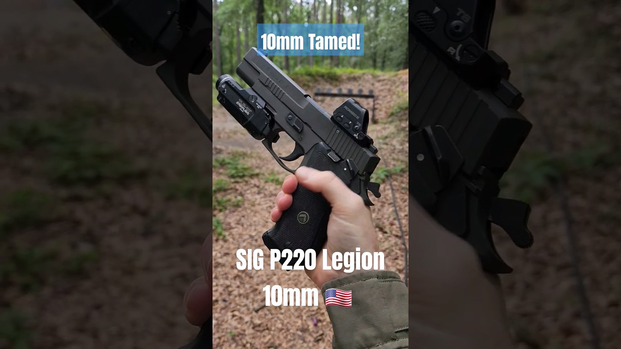 SIG P220 Legion 10mm - My Favorite Hand-Cannon! #10mm #magnum #SIG #sigma #airsoft