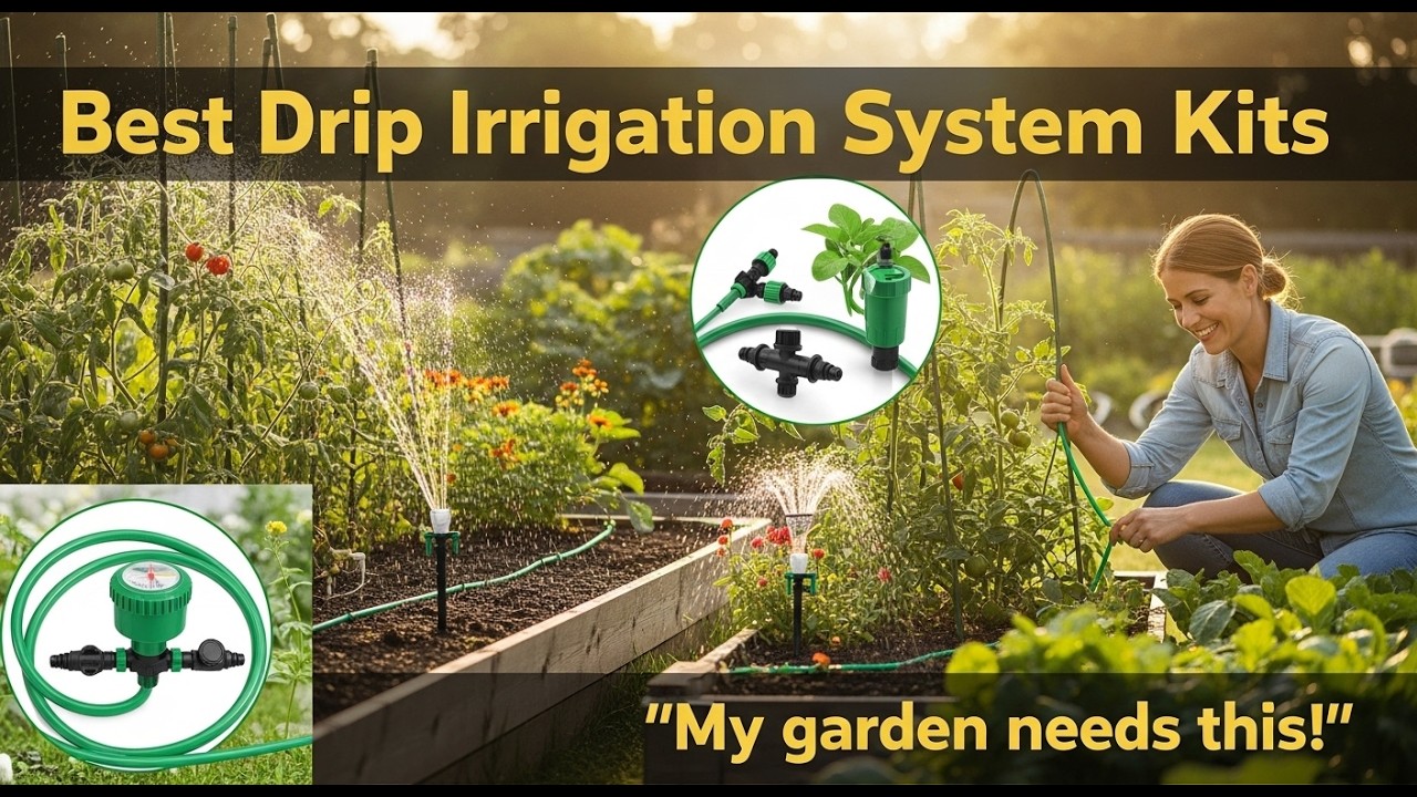 TOP 5 Best Drip Irrigation System Kits 2026 | Drip Irrigation System Kits For Your Garden Makeover