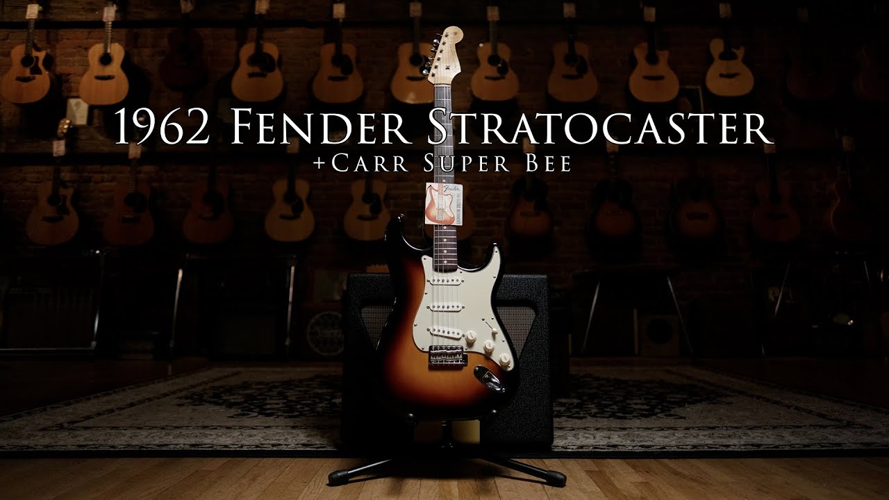 1962 Fender Stratocaster and Carr Super Bee