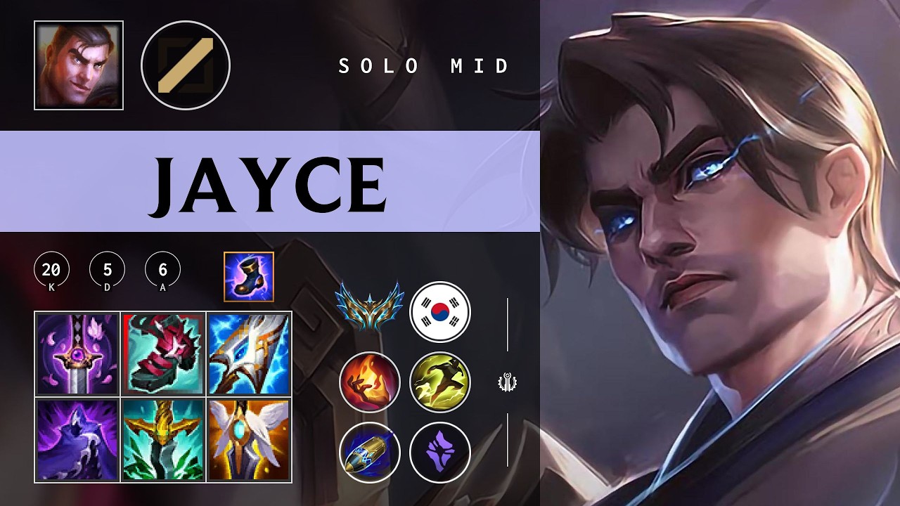 Jayce Mid vs Talon - KR Challenger Patch 26.04