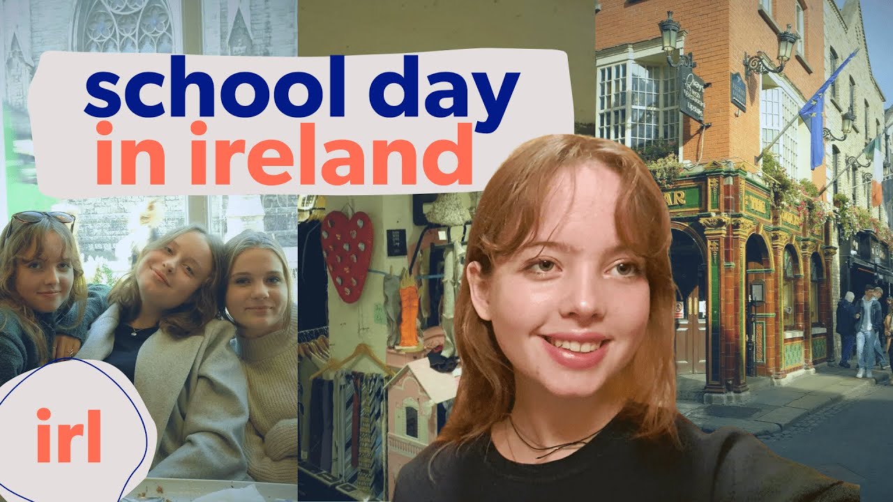 Mein Schultag in IRLAND 🇮🇪 Leni Vlog #3 | Auslandsjahr Irland
