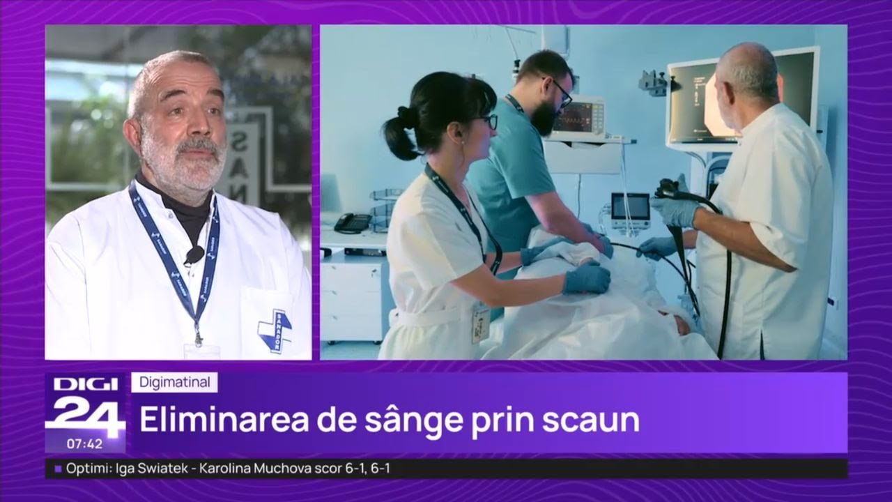 Eliminarea de sânge prin scaun – Prof. Dr. Gabriel Constantinescu | SANADOR