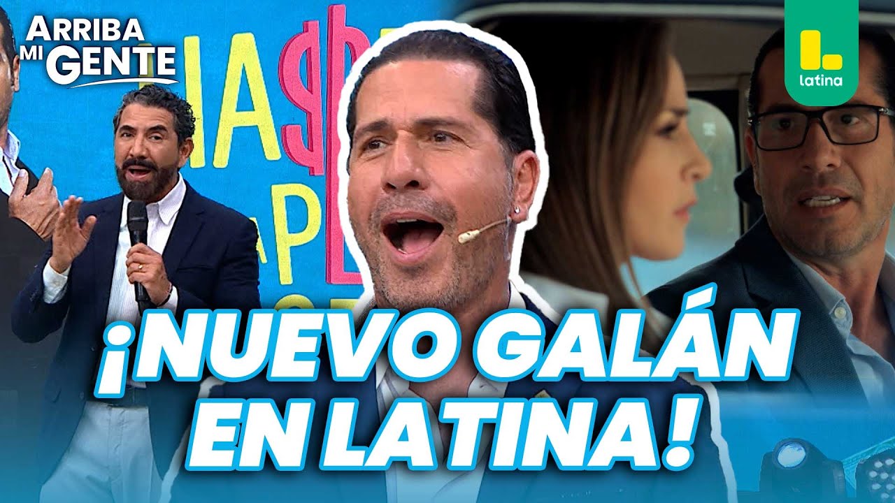 Conoce al nuevo GALÁN de Latina, Gregorio Pernía de "Hasta que la plata nos separe"| Arriba Mi Gente