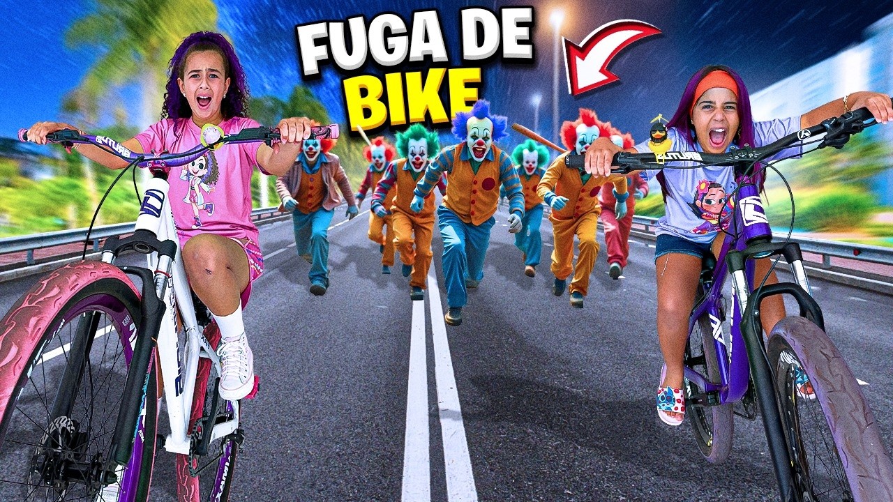 FOMOS PERSEGUIDOS PELOS PALHA&Ccedil;OS DANDO GRAU DE&nbsp;BIKE!
