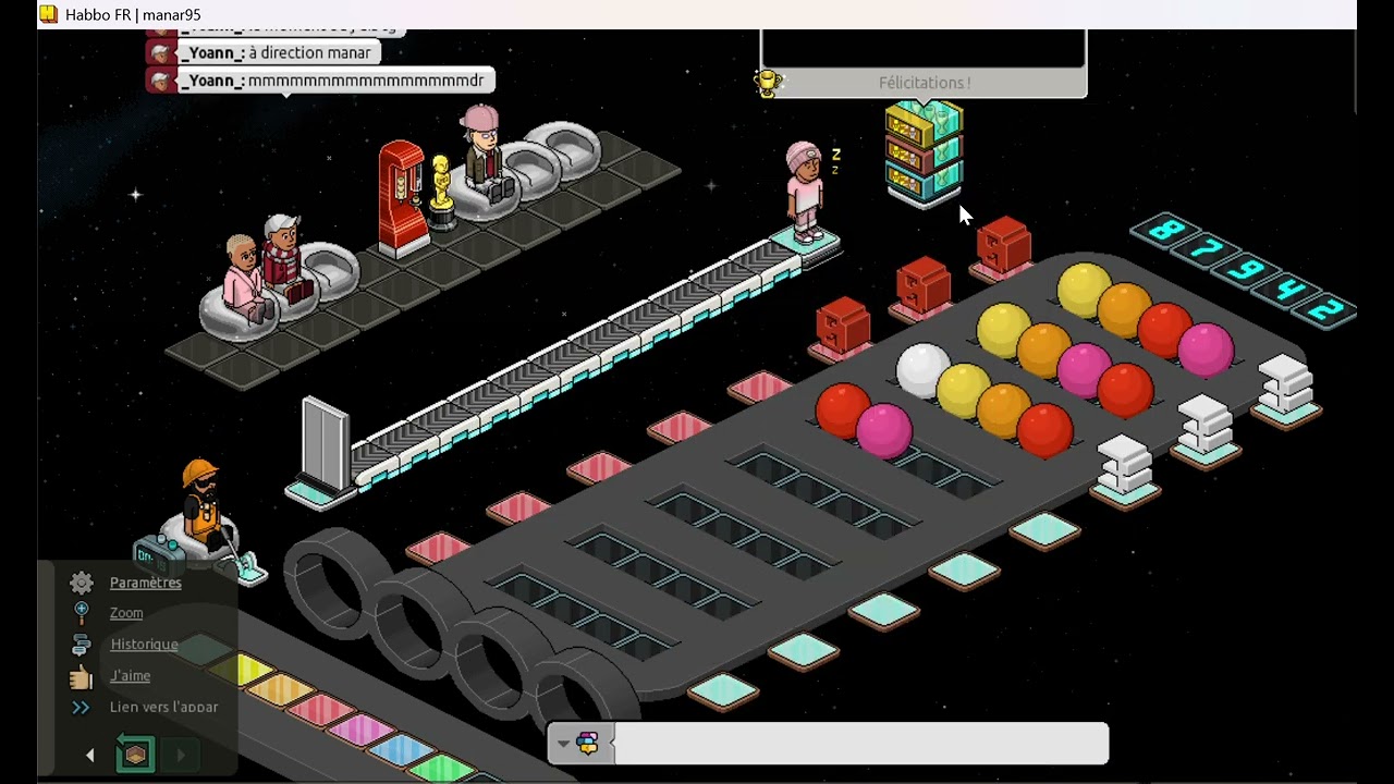 Jeu Mastermind sur Habbo.fr en 2026