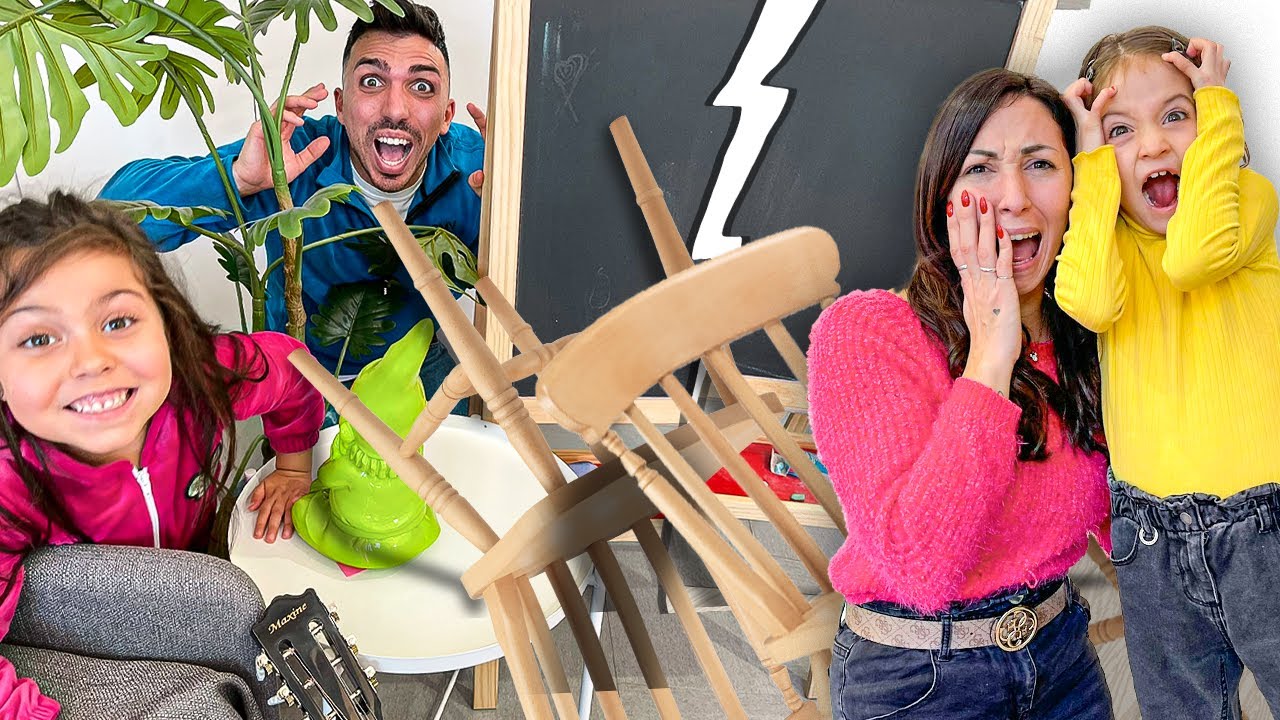 ENTRIAMO DI NASCOSTO E DISTRUGGIAMO LA CASA DEI NOSTRI AMICI MAMMAGIULIA E FIGLIACHIARA!