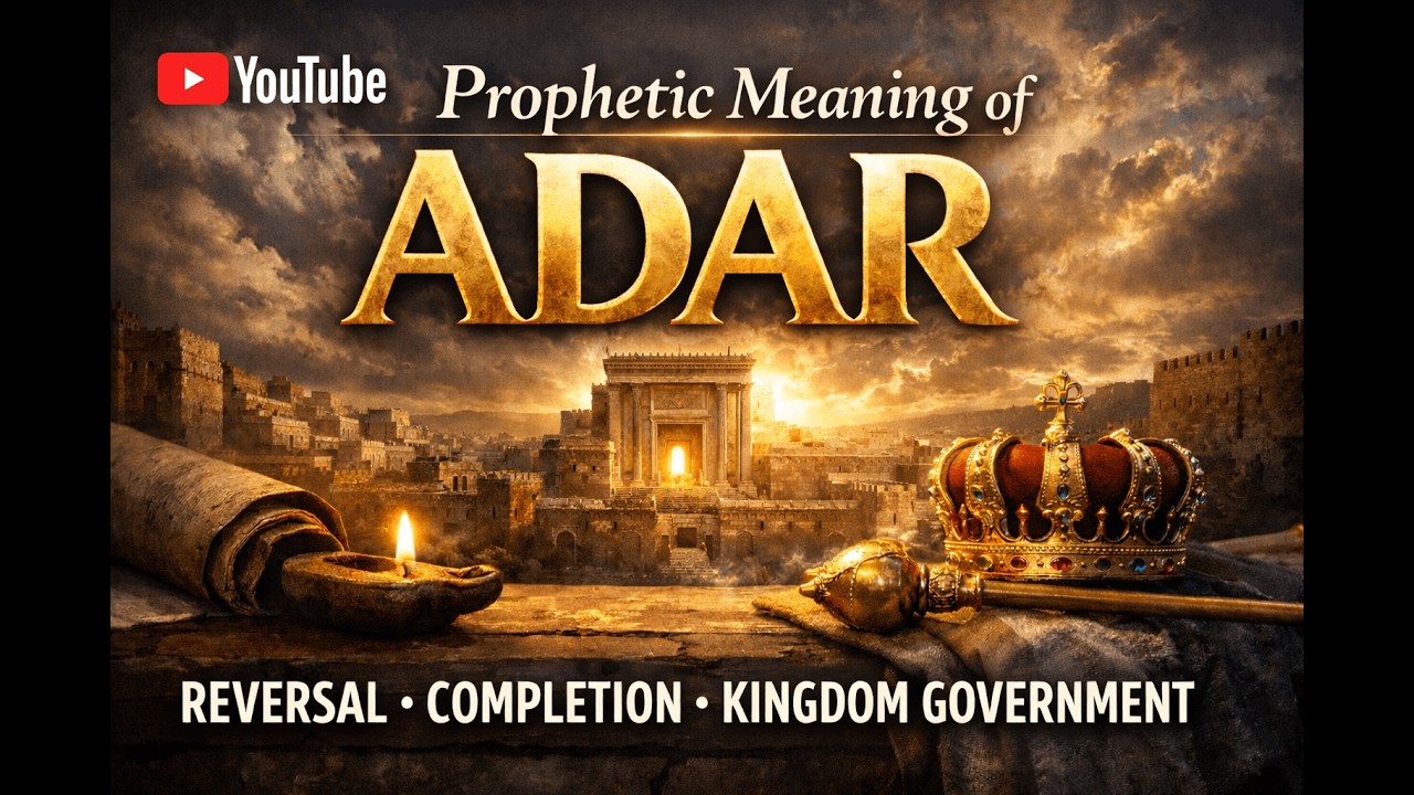 The Prophetic Meaning of Adar (12th Biblical Month) | Reversal, Completion & Kingdom Government