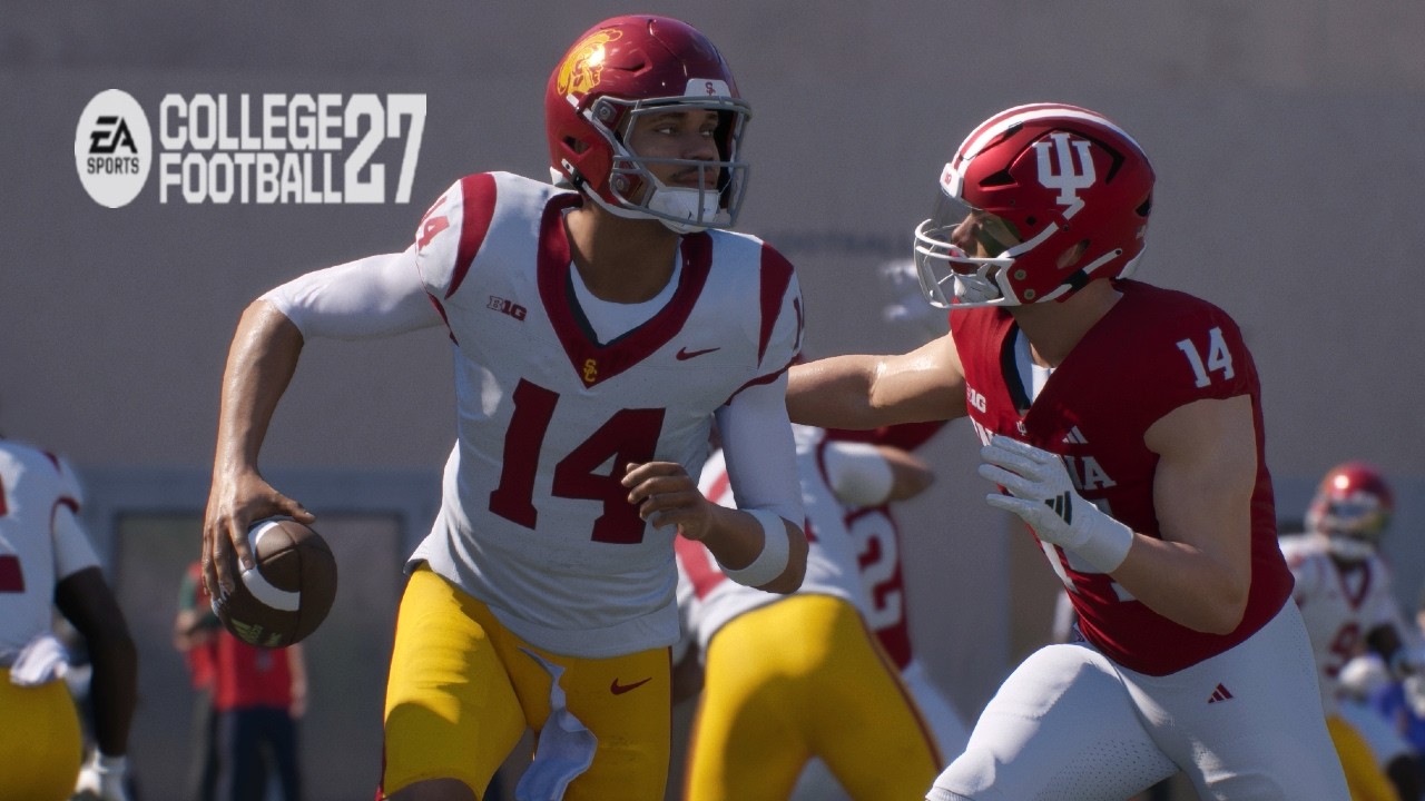Геймплей College Football 27 &mdash; USC против Indiana &mdash; Полный матч (PS5)