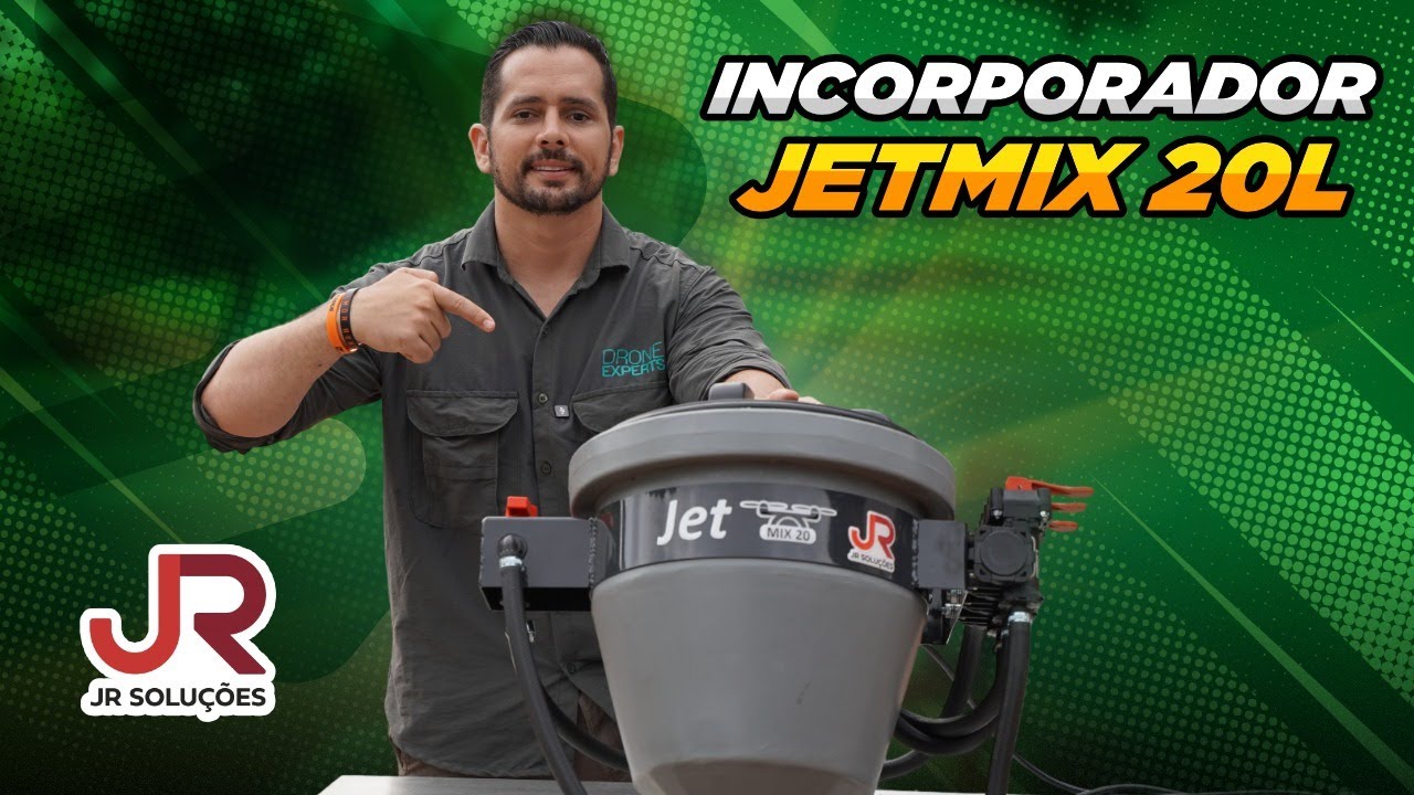 Tanque de pré mistura | Incorporador Jet Mix 20L da JR Soluções