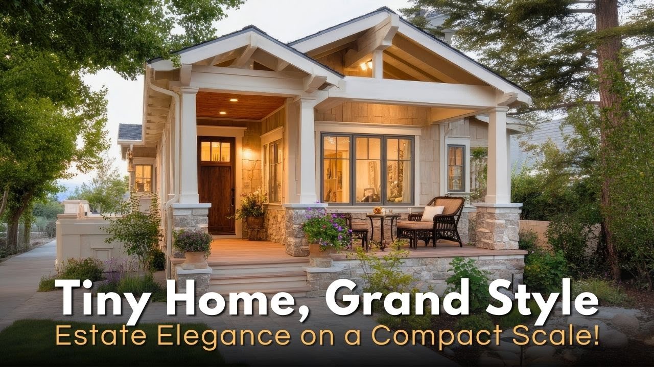 The Mansion-Inspired Tiny House You Won’t Believe Exists