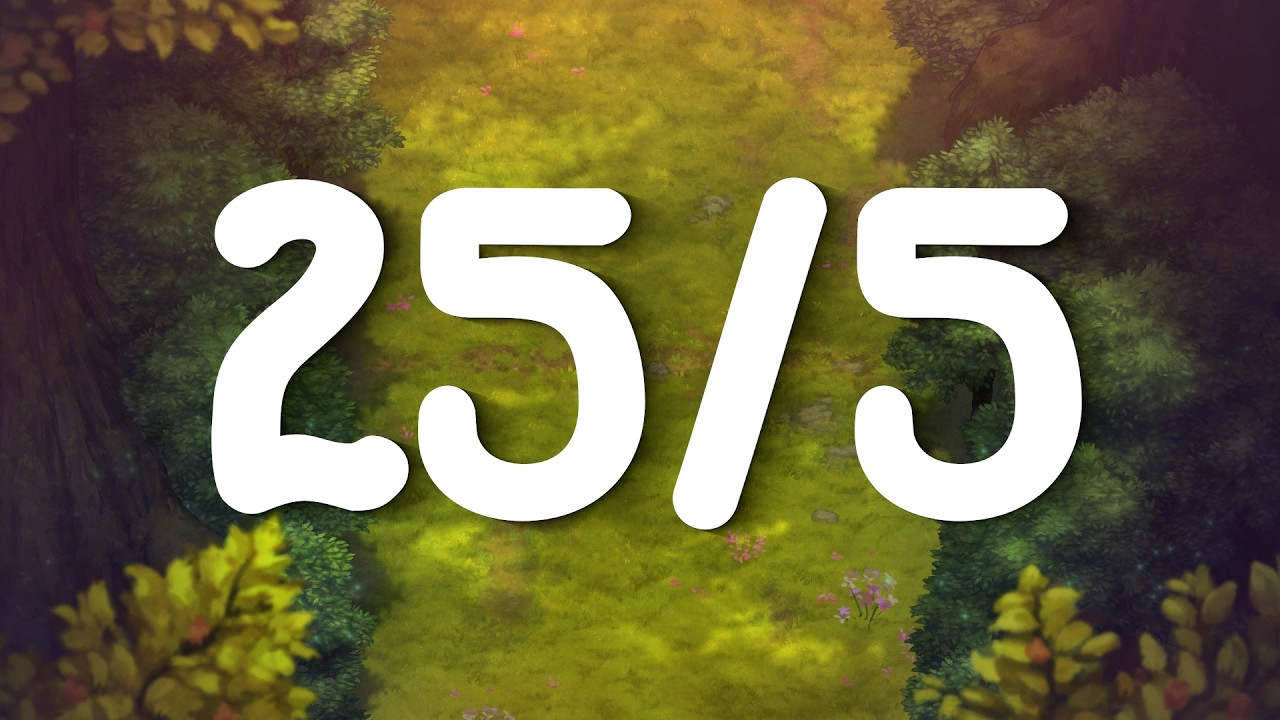 Pomodoro 3h Timer 25/5 (Cicada chirping)