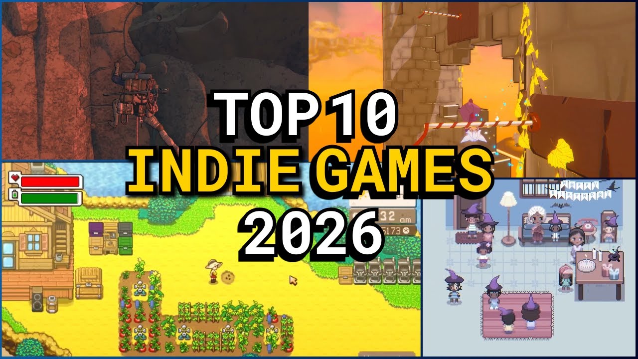 Better then AAA games? 😲 Top 10 Indie Games of 2026 | Featuring Indian Indie Game (Hindi)[Eng Subs]