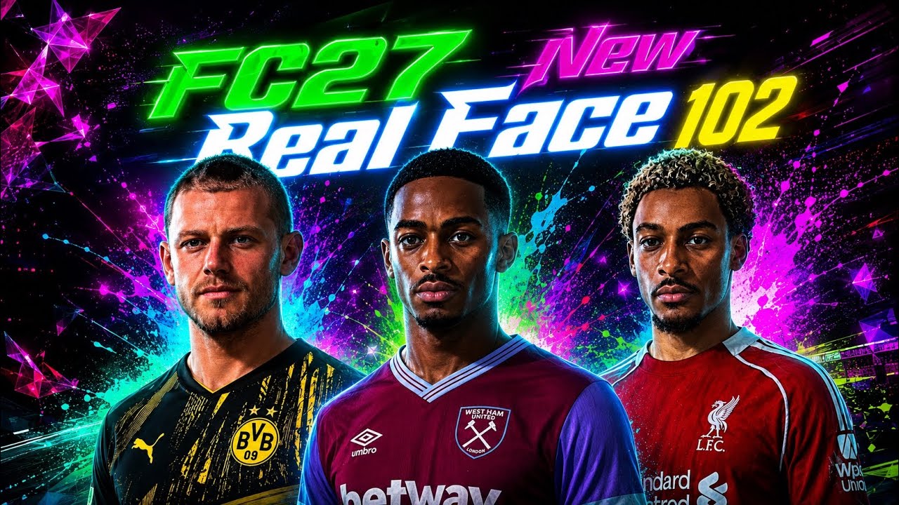 FC27 New Real Faces 102 Players / Starheads