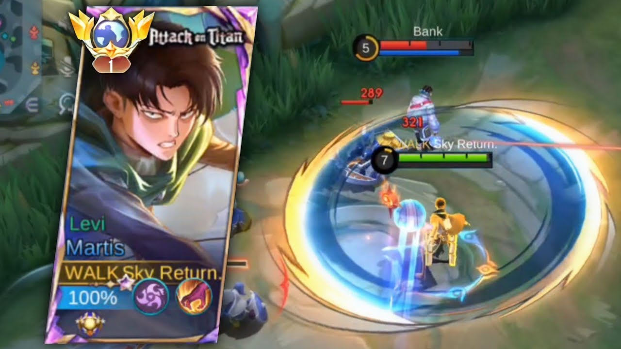 FINALLY!! LEVI ACKERMAN MARTIS SKIN IS HERE!😍 ( DIAMOND SPENT REVEAL )