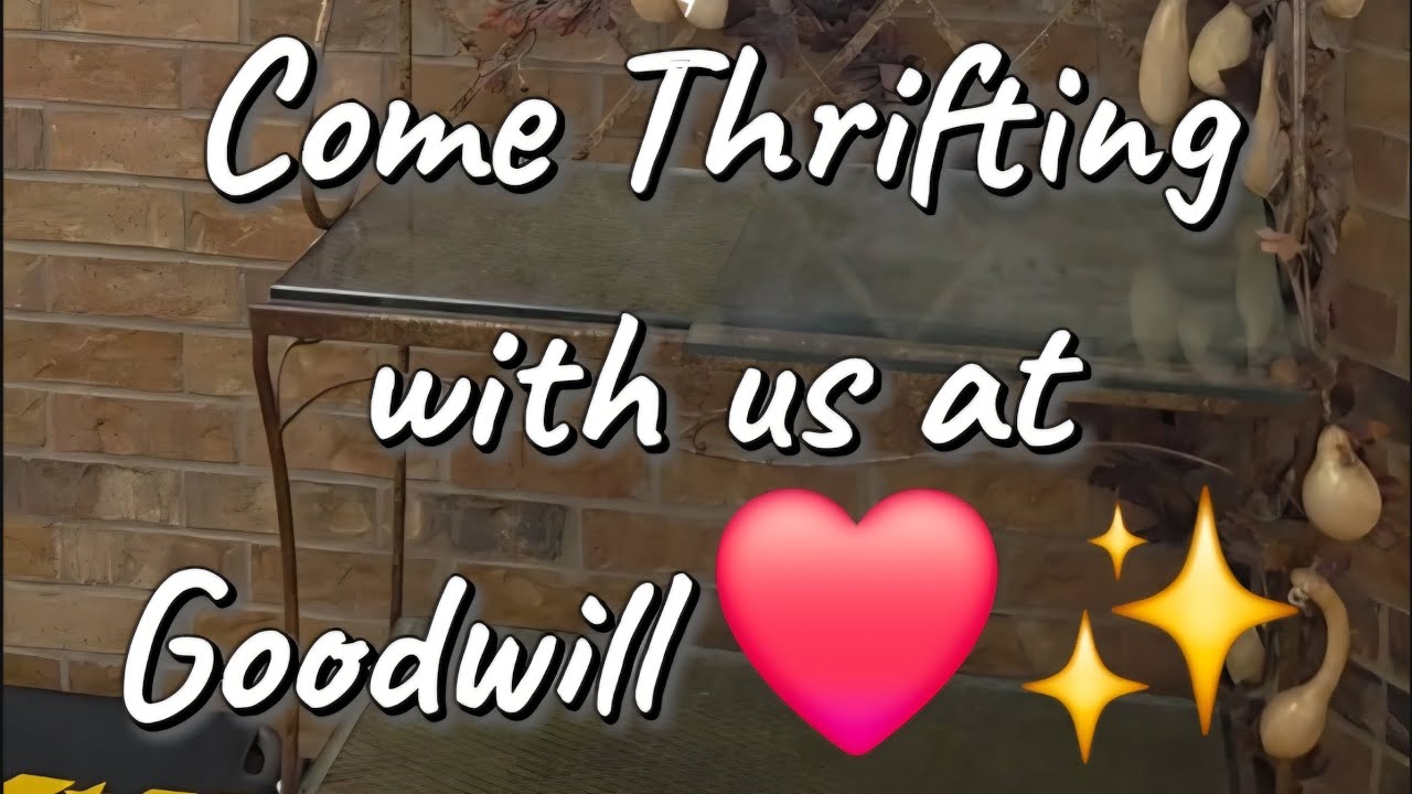 New Year 2026 Thrifting at Goodwill ❤️✨️ #Goodwill #newyear2026 #shopping #thrifting #knickknacks