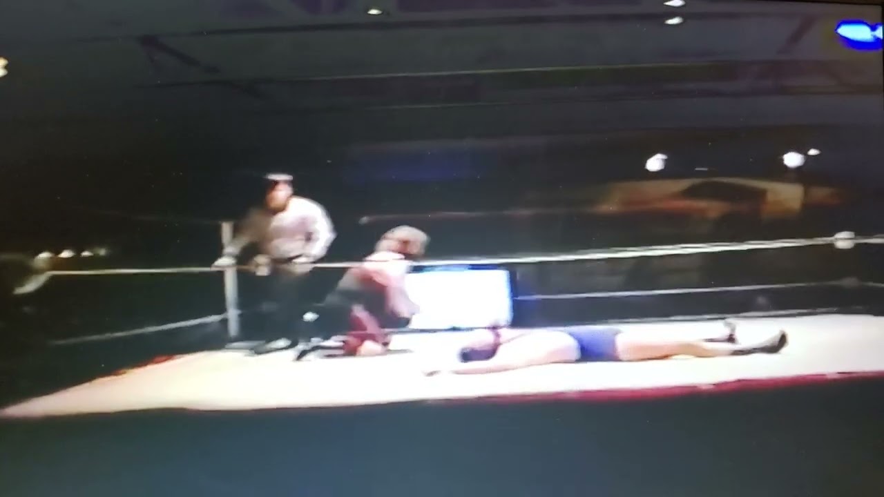 Empire Pro Wrestling Bandit Bill Rossi vs Blue Demon 