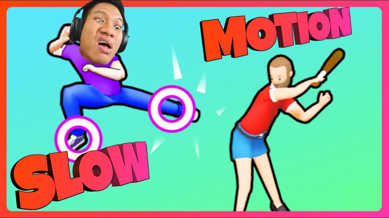 SEMUA PUKULAN DAN TENDANGAN TERJADI DALAM 1 DETIK!!! Slow Mo Run Android Game INDO